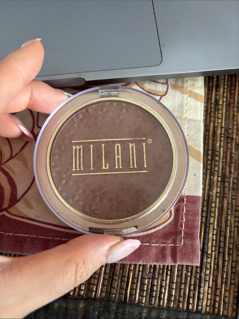MILANI Powder Bronzer #02 MEDIUM pressed powder .35 oz